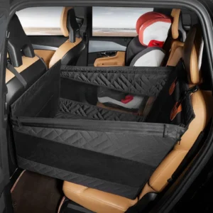 Dog Car Seat with Storage Pockets