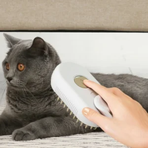 3-in-1 Pet Steam Brush, USB Electric