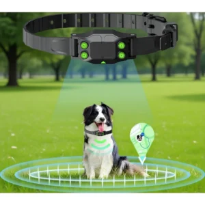 GPS Wireless Dog Fence Rechargeable Collar