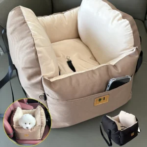 Dog Car Seat with Safety Belt